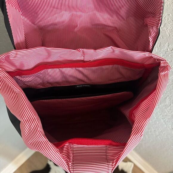 Herschel Supply Co.‎ "Retreat' Little America Backpack, Black\Brown NWT - Picture 10 of 16